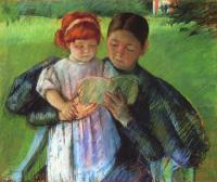 Cassatt, Mary - Nurse Reading to a Little Girl